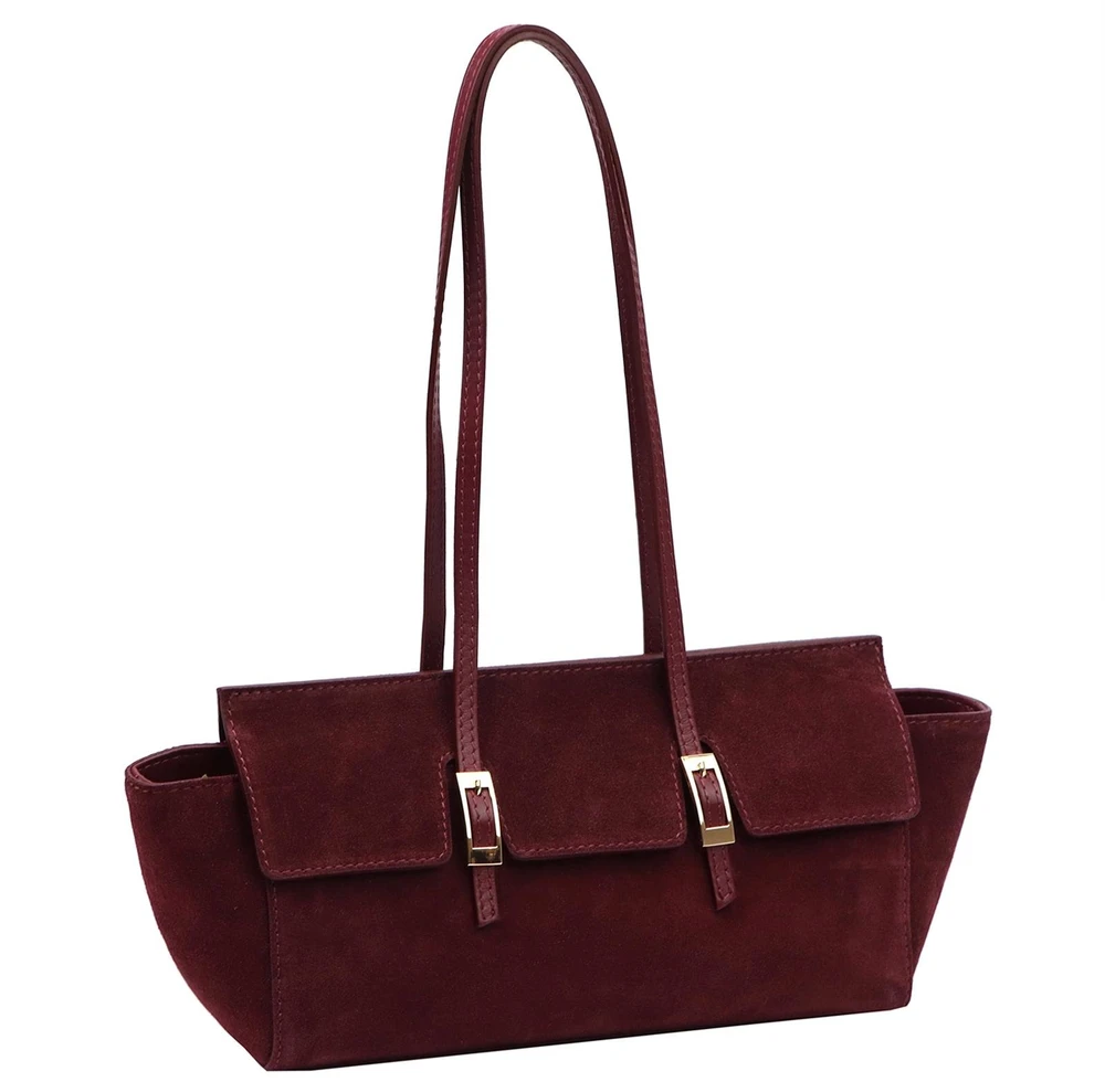 Moteriška natūralios odos rankinė Camilla Premium, 40 × 15 × 10 cm
