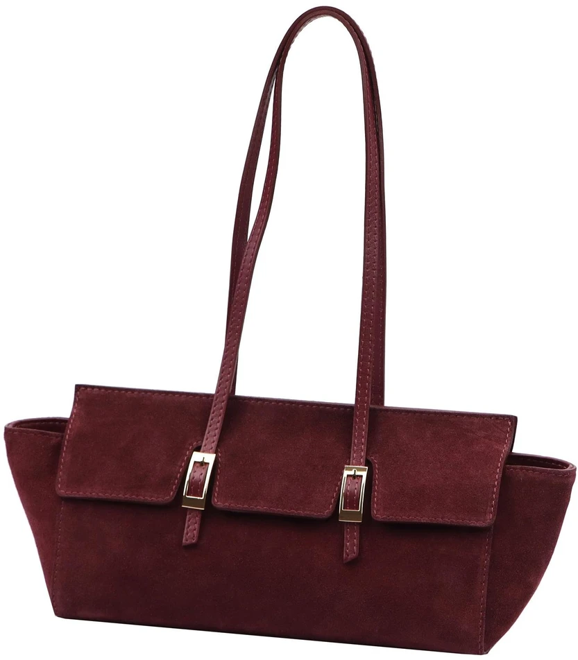 Moteriška natūralios odos rankinė Camilla Premium, 40 × 15 × 10 cm