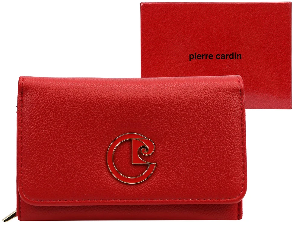 Moteriška odos imitacijos piniginė Pierre Cardin, 15,5 × 10,5 × 4,5 cm