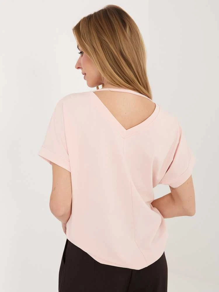 Moteriška oversize palaidinė, šviesiai rožinė