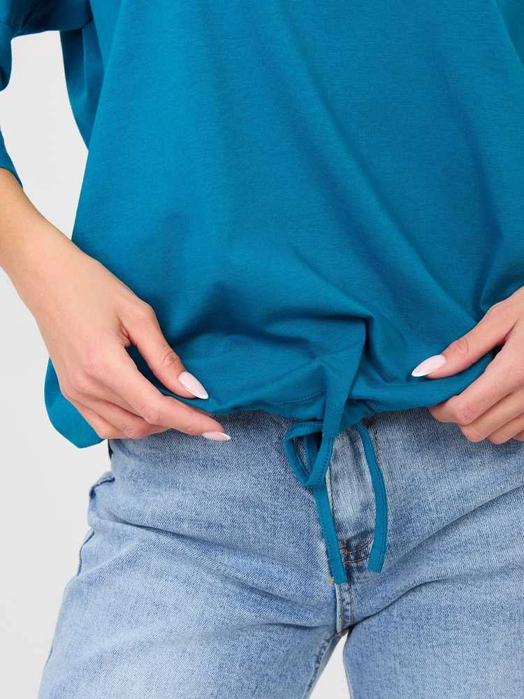 Moteriška oversize palaidinė turkio spalvos