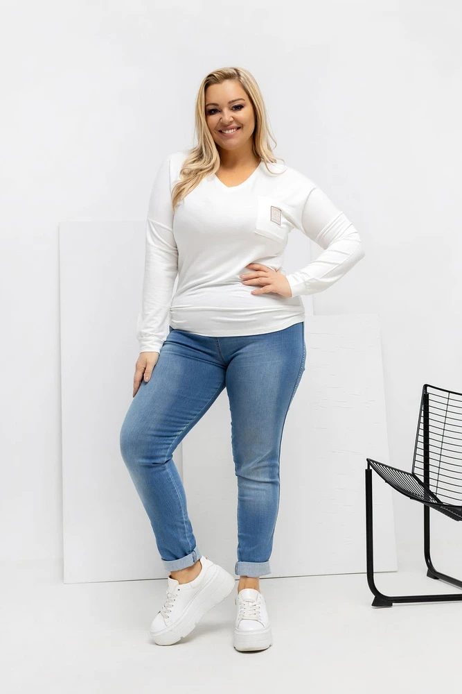 Moteriška palaidinė ilgomis rankovėmis plus size Relevance