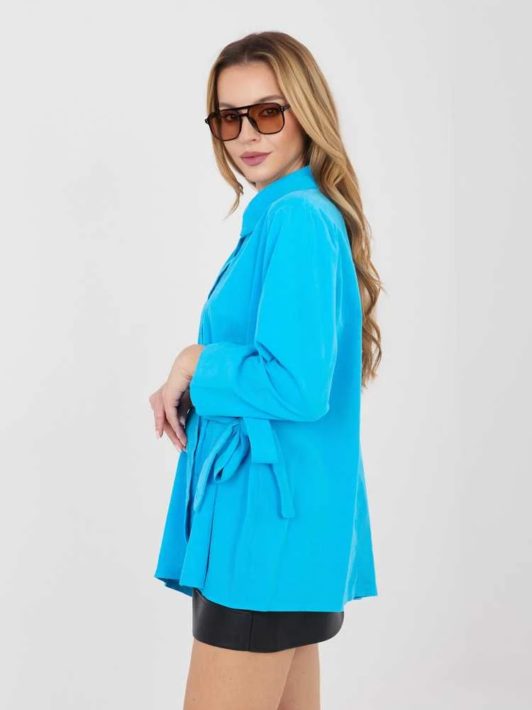 Moteriška palaidinė oversize mėlyna IT