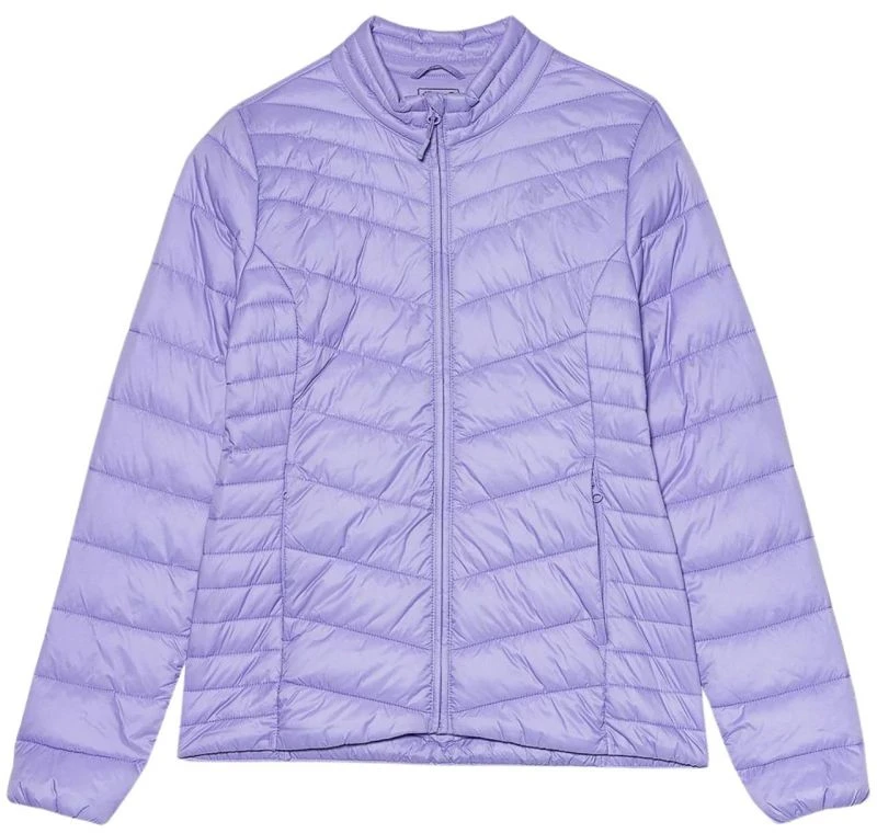 Moteriška pašiltinta striukė 4F, šviesiai violetinė