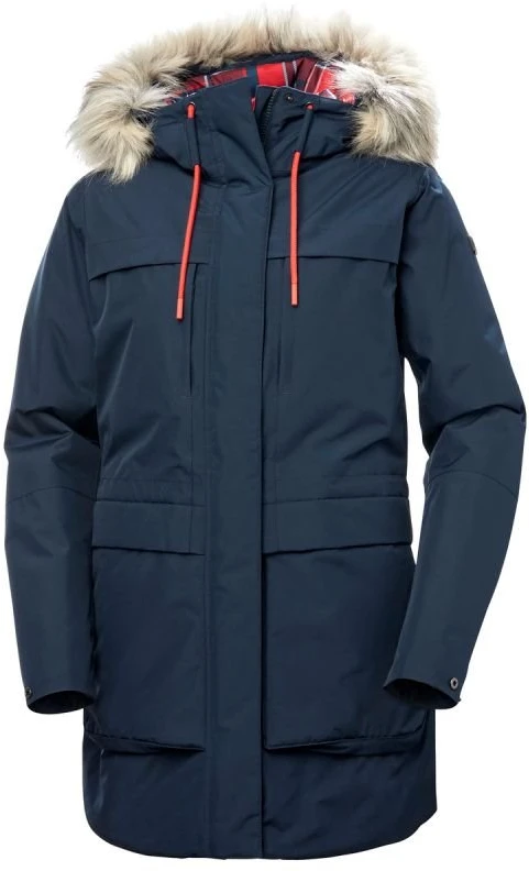 Moteriška pašiltinta striukė Helly Hansen Coastal Parka, tamsiai mėlyna