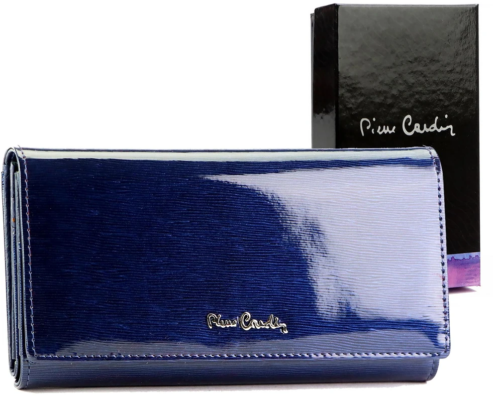 Natūralios odos moteriška piniginė Pierre Cardin 05 LINE 102, pilka