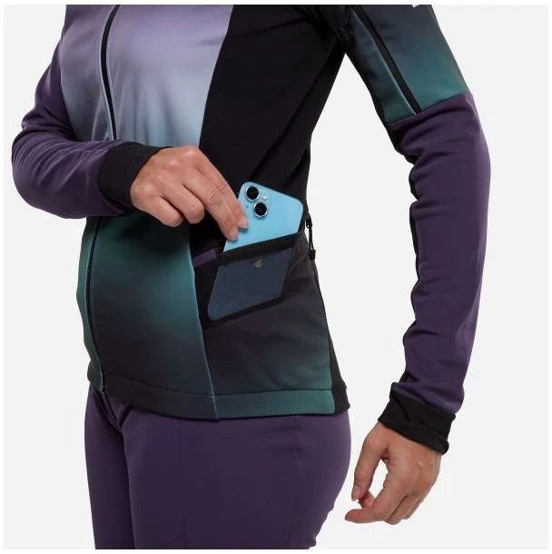 Moteriška slidinėjimo striukė Millet Pierra Ment Hoodie, violetinė