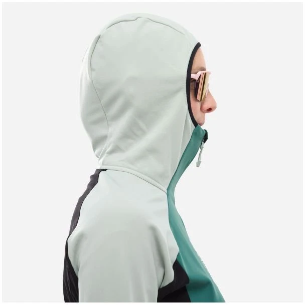 Moteriška slidinėjimo striukė Millet Pierra Ment Hoodie, žalia