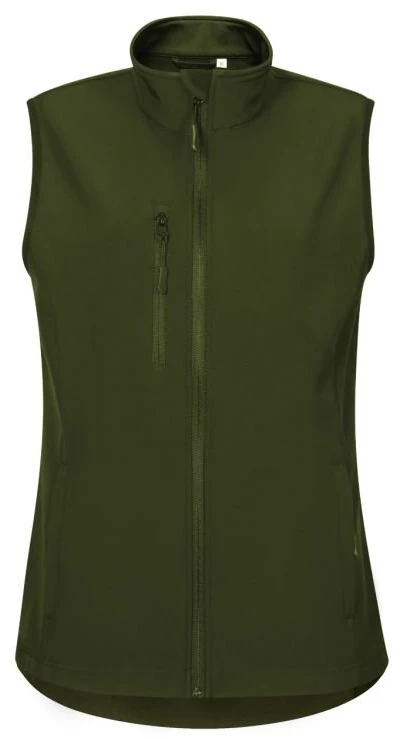 Moteriška softshell liemenė Malfini Trail, tamsiai chaki