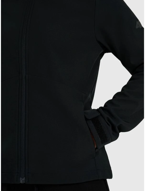 Moteriška softshell striukė 4F su NeoDry 5000 / 3000, juoda