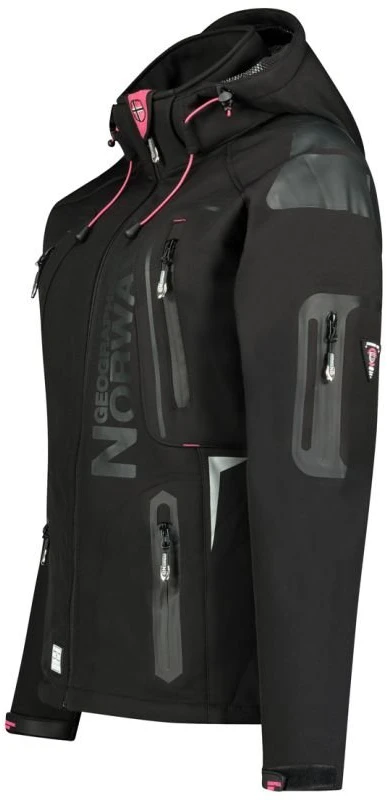 Moteriška softshell striukė Geographical Norway Tislande, juoda