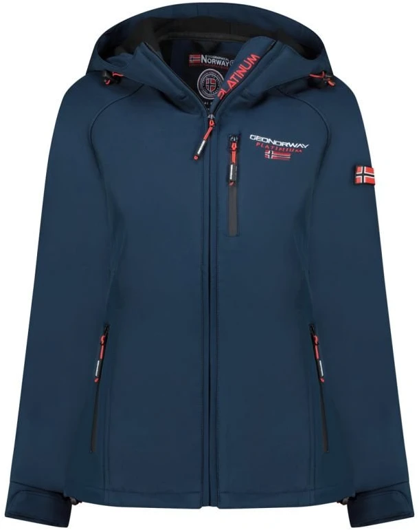 Moteriška softshell striukė Geographical Norway Tacer, tamsiai mėlyna