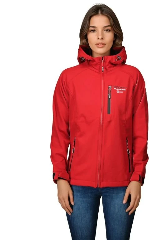 Moteriška softshell striukė Geographical Norway Tacer, raudona