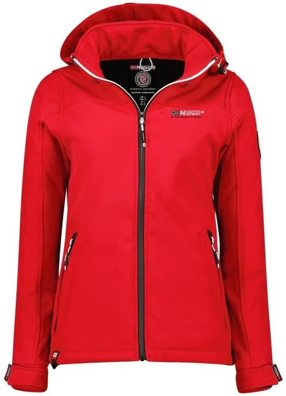 Moteriška softshell striukė Geographical Norway, raudona