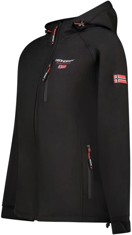 Moteriška softshell striukė Geographical Norway Tacer DB, juoda