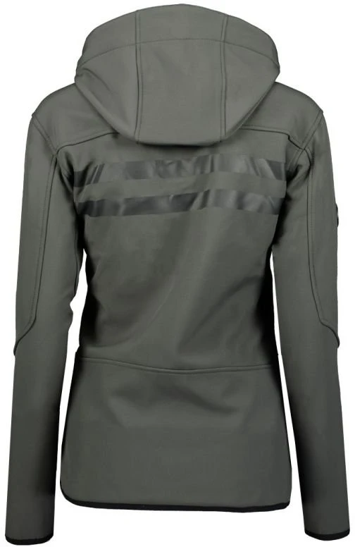 Moteriška softshell striukė Geographical Norway, pilka ir juoda