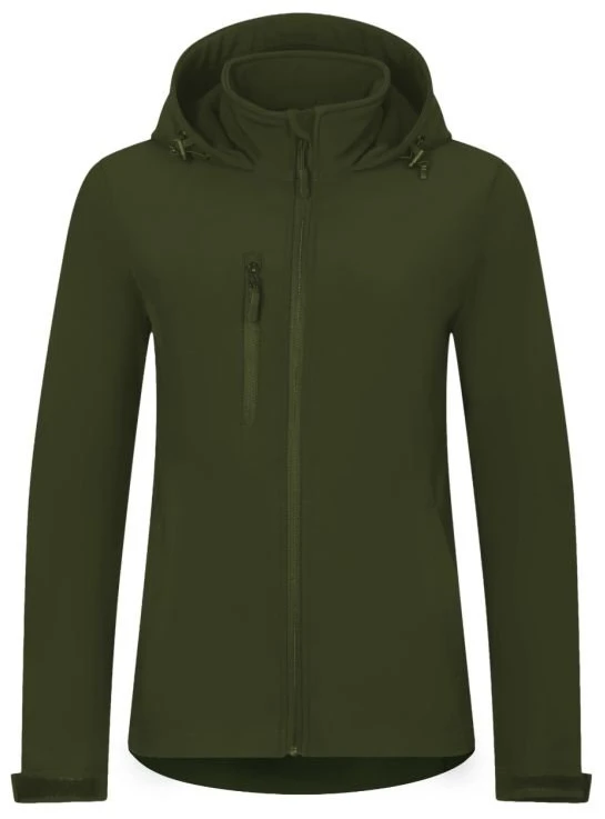 Moteriška softshell striukė Malfini Trail, tamsiai chaki