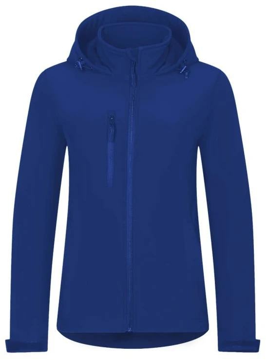 Moteriška softshell striukė su gobtuvu Malfini Trail, mėlyna