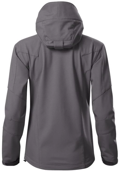 Moteriška softshell striukė su membrana Malfini Nano, pilka