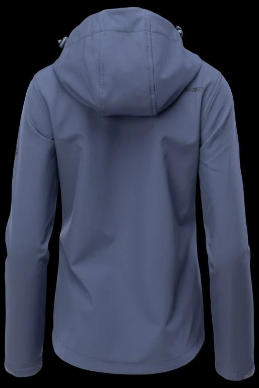hitec Moteriška softshell striukė su reguliuojamu gobtuvu Hi-Tec