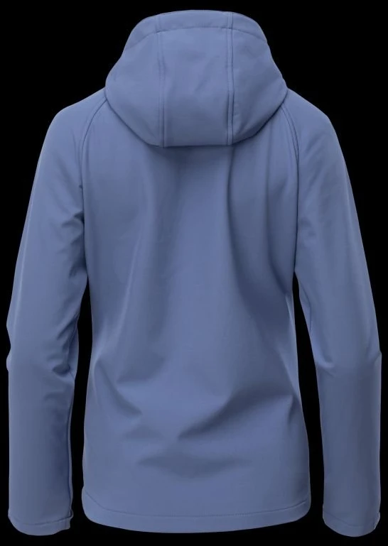 Moteriška softshell striukė su reguliuojamu gobtuvu Martes