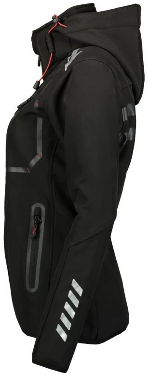 Moteriška sportinė softshell striukė Geographical Norway, juoda