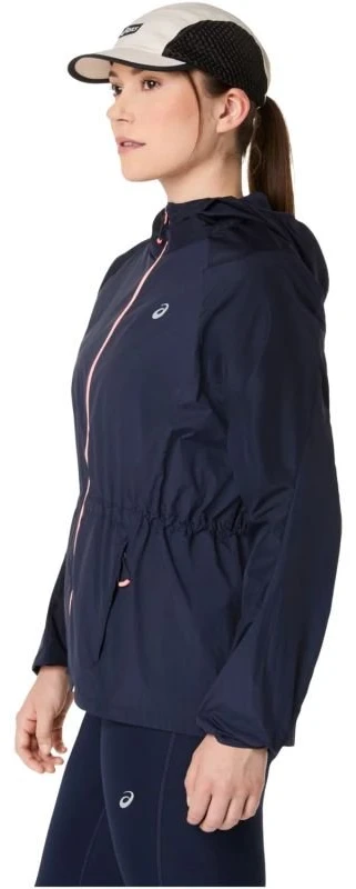 Moteriška striukė ASICS Road Packable, tamsiai mėlyna