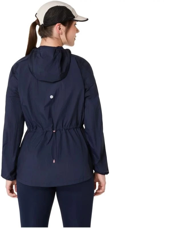 Moteriška striukė ASICS Road Packable, tamsiai mėlyna