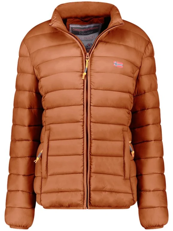 Moteriška striukė Geographical Norway Atikolor Basic, karamelinė