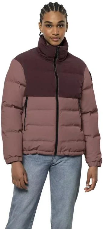 Moteriška striukė Jack Wolfskin Alex Down, ruda