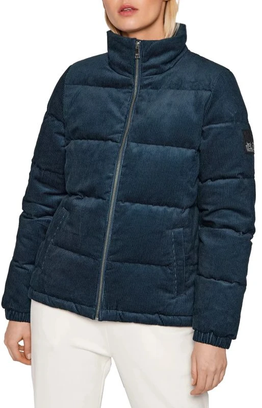 Moteriška striukė Jack Wolfskin Nature Corduroy, violetinė