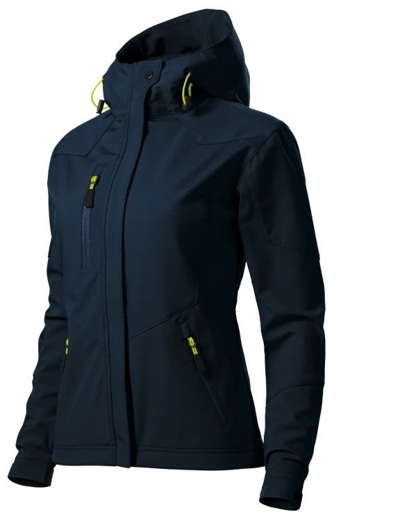 Moteriška striukė Malfini Softshell Nano, tamsiai mėlyna