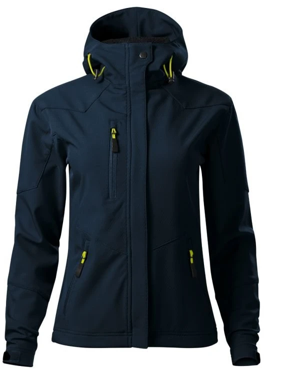 Moteriška striukė Malfini Softshell Nano, tamsiai mėlyna