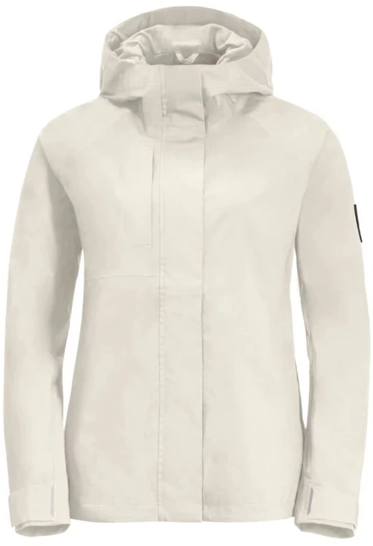 Moteriška striukė nuo vėjo Jack Wolfskin Nature 2L, balta