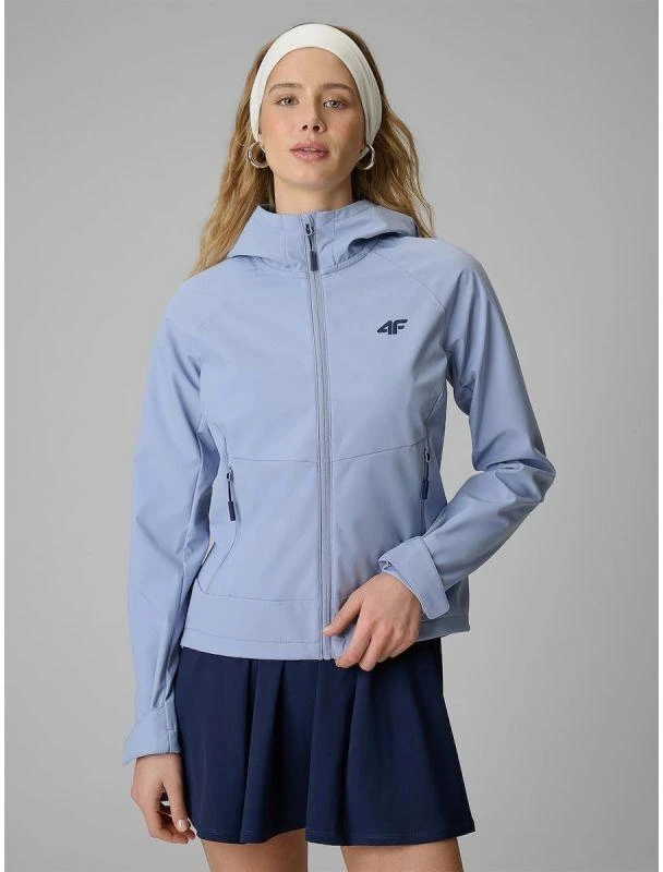 Moteriška vėjo nepraleidžianti softshell tipo striukė su 5000 membrana 4F 4FWSS26TSOFF546-34S
