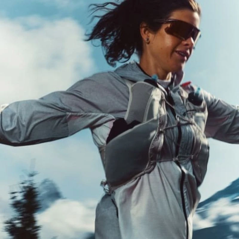 Moteriška vėjo striukė adidas TERREX Xperior, juoda ir balta