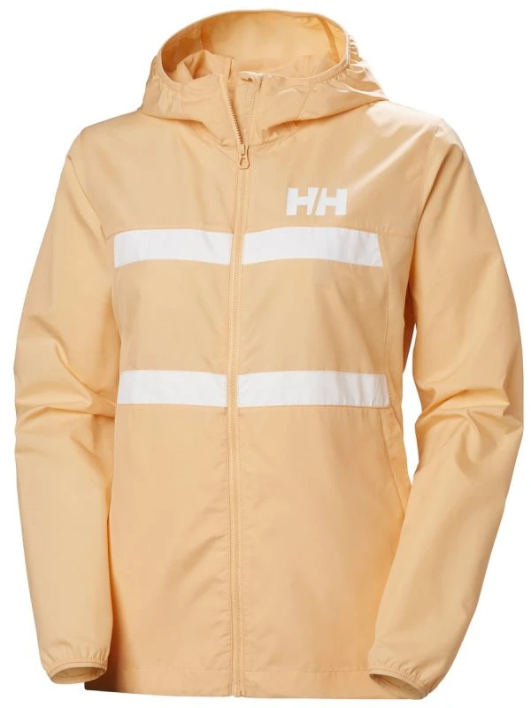 Moteriška vėjo striukė Helly Hansen Salt Stripe, oranžinė