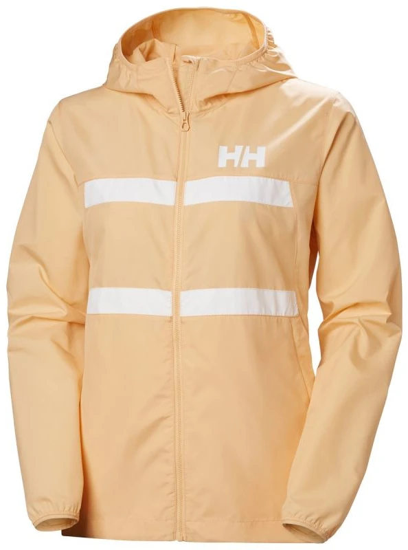Moteriška vėjo striukė Helly Hansen Salt Stripe, oranžinė