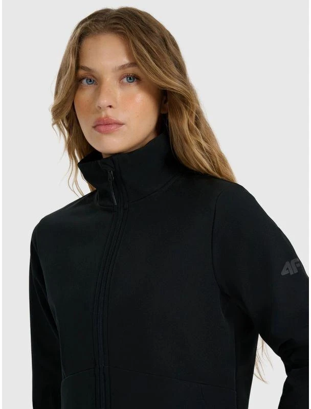 Moteriška vėjui atspari softshell striukė 5000 membrana 4F 4FWAW25TSOFF394-20S