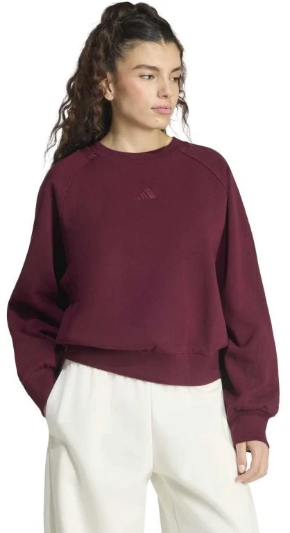 Moteriškas adidas džemperis, bordo
