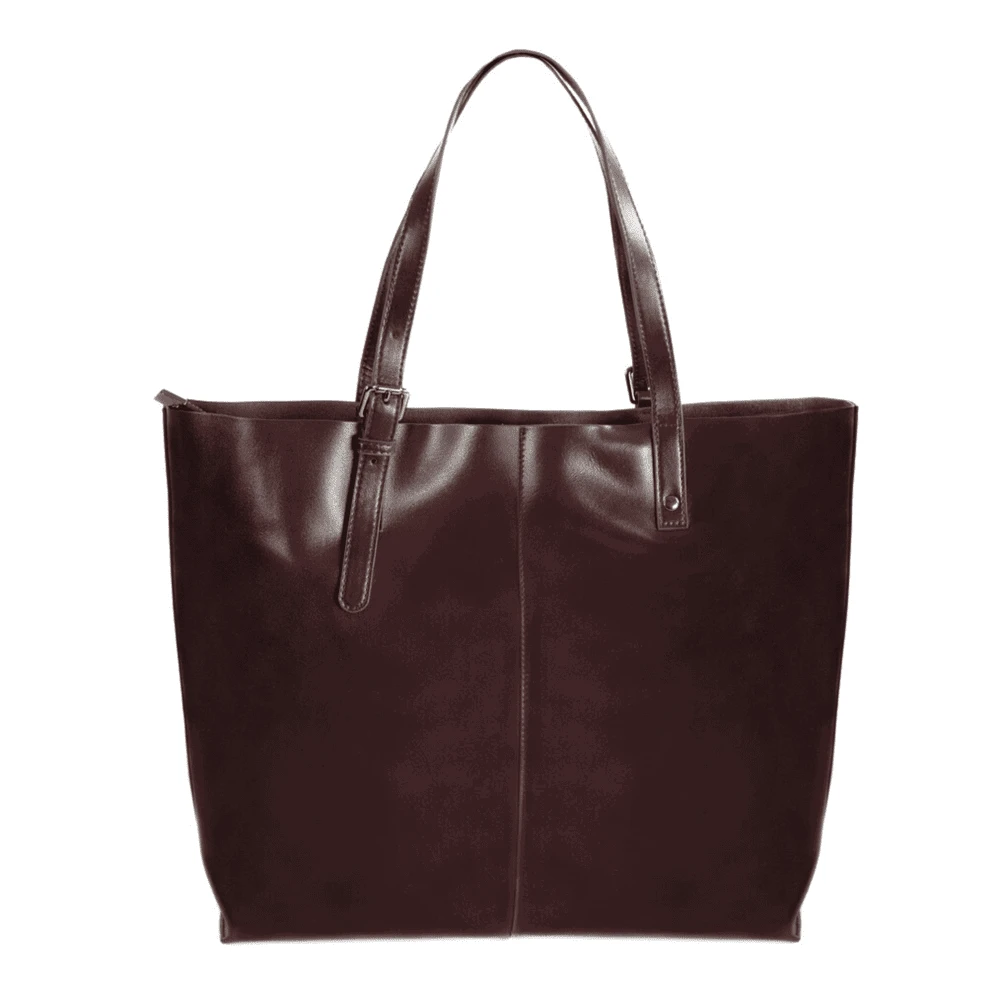 Moteriška shopper rankinė Solier FL32 Tivora – bordo