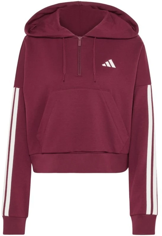 Moteriškas džemperis adidas Essentials 3-Stripes, bordo