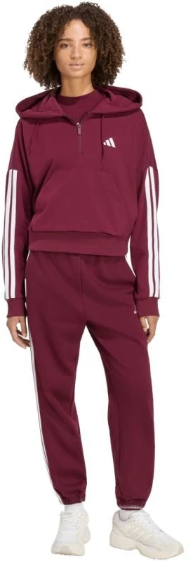 Moteriškas džemperis adidas Essentials 3-Stripes, bordo