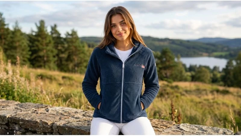 Moteriškas džemperis Geographical Norway Ulotta, tamsiai mėlynas