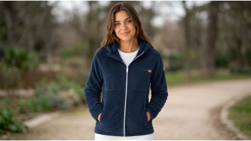Moteriškas džemperis Geographical Norway Ulotta, tamsiai mėlynas