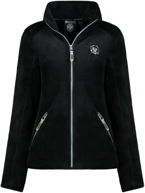 Moteriškas flisinis džemperis Geographical Norway Ticarina, juodas