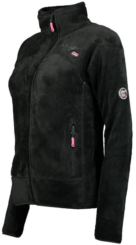 Moteriškas flisinis džemperis Geographical Norway Upaline, juodas