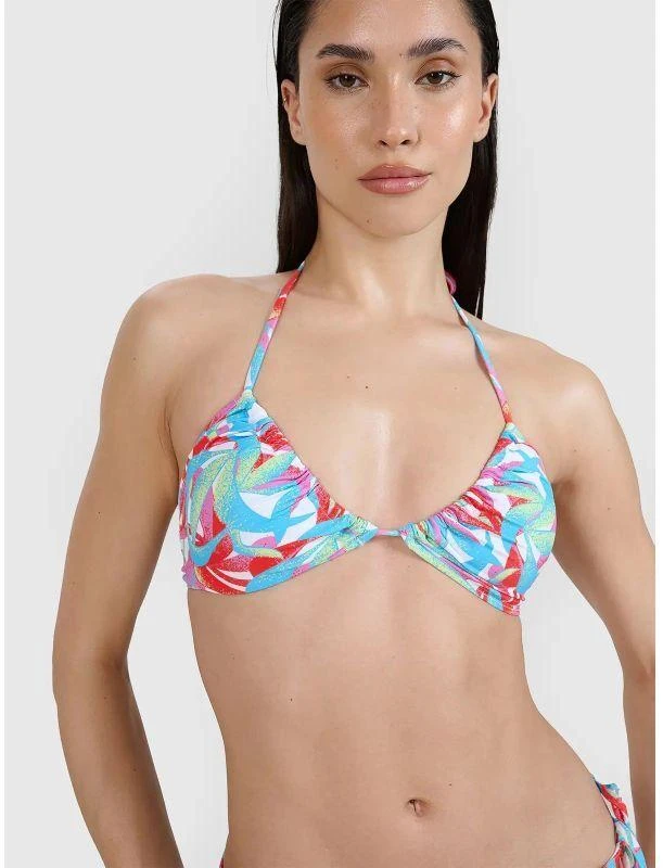 Moteriškas halter tipo bikini viršus 4F 4FWSS25UBKTF075-90A
