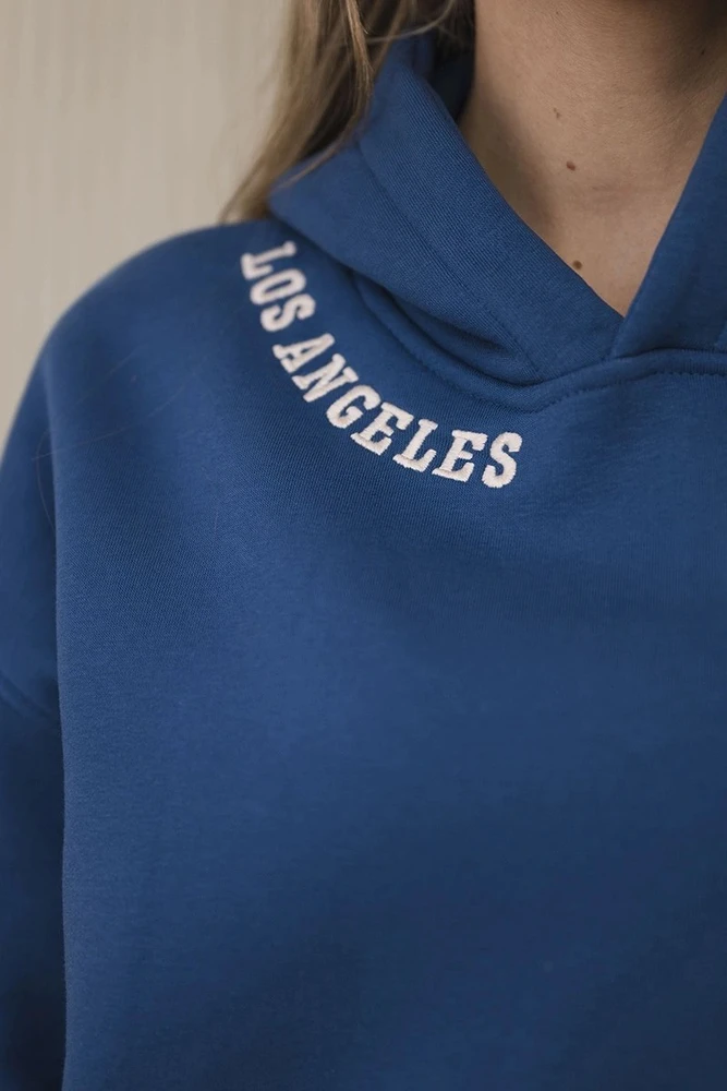 Moteriškas komplektas Los Angeles, mėlynos spalvos