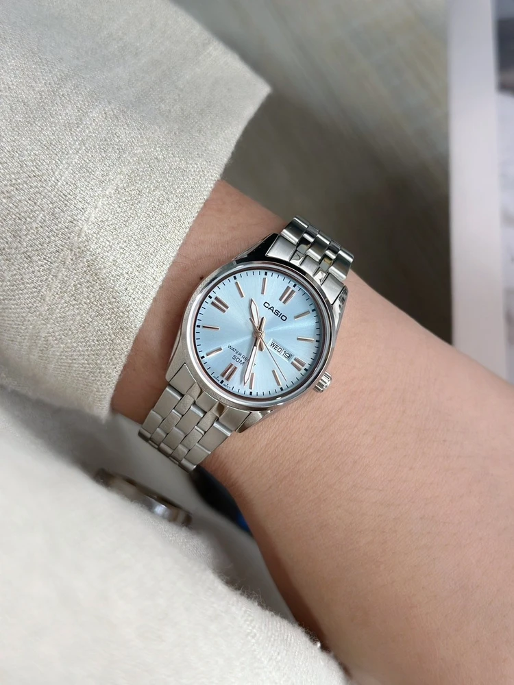 Moteriškas laikrodis Casio LTP-1335D-7A (zd644e) + DĖŽUTĖ